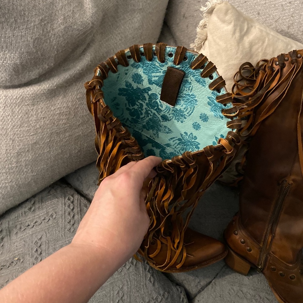 Corral Fringe Boots